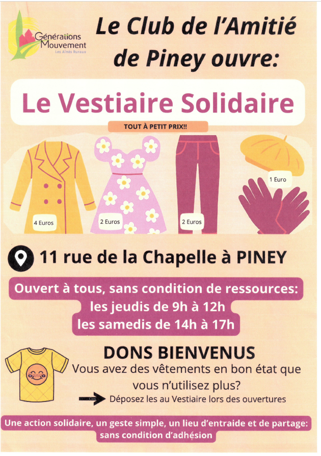Vestiaire solidaire