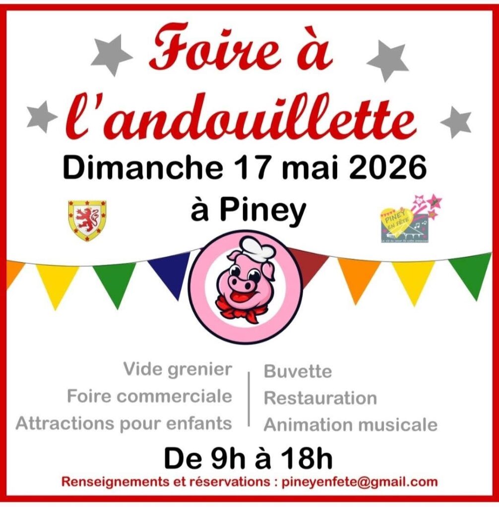 Dimanche 17 mai : Foire à l'Andouillette