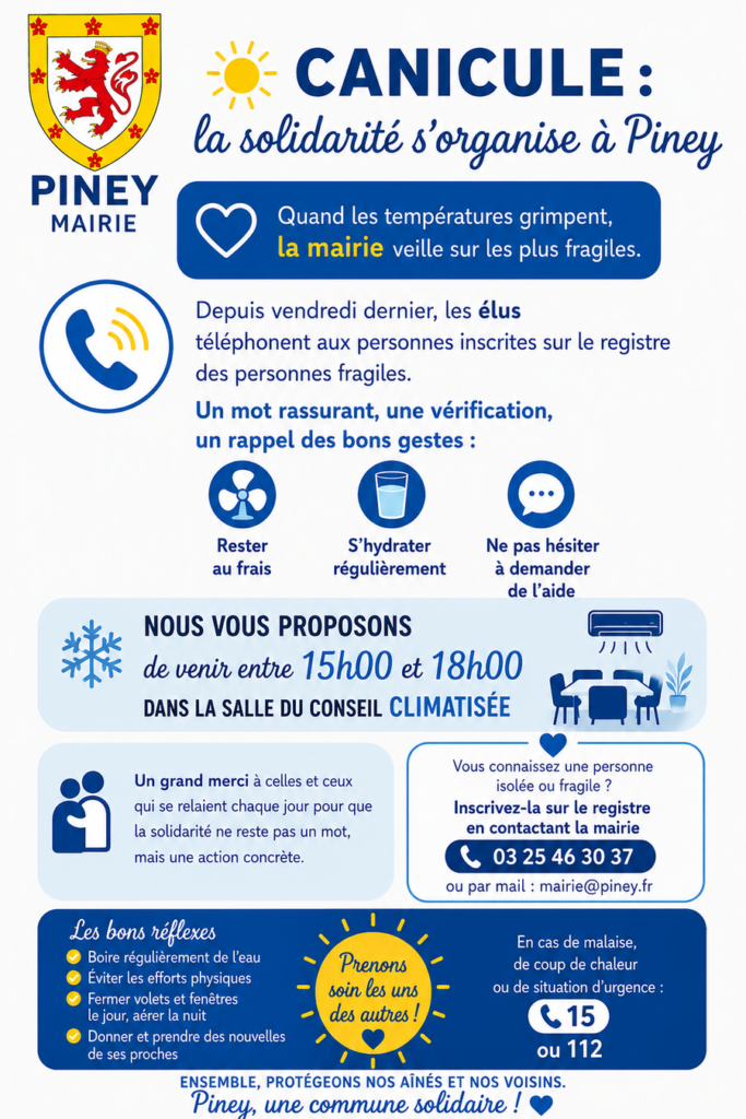 Salle climatisée à disposition